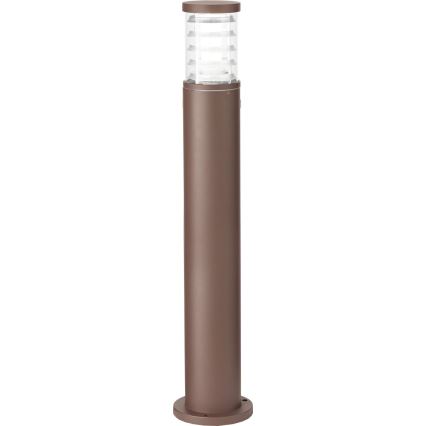 Ideal Lux - Āra lampa TRONCO 1xE27/42W/230V 80 cm IP65 brūna