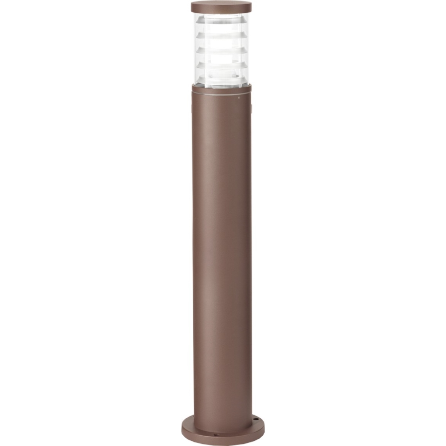 Ideal Lux - Āra lampa TRONCO 1xE27/42W/230V 80 cm IP65 brūna
