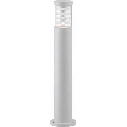 Ideal Lux - Āra lampa TRONCO 1xE27/42W/230V 80 cm IP65 pelēka