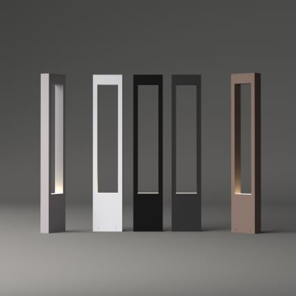 Ideal Lux - Āra lampa VEGA 1xG9/15W/230V 80 cm IP44 brūna