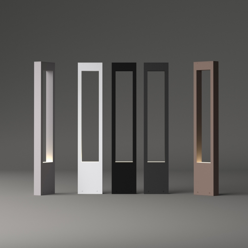 Ideal Lux - Āra lampa VEGA 1xG9/15W/230V 80 cm IP44 brūna