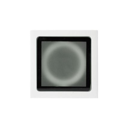 Ideal Lux - Āra punktveida gaismeklis TECHO 1xGU10/20W/230V 15x15 cm IP54 balts