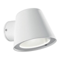 Ideal Lux - Āra sienas gaismeklis GAS 1xGU10/28W/230V IP43 balts