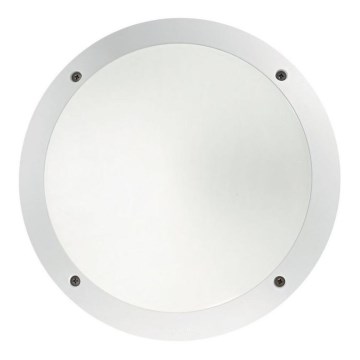 Ideal Lux - Āra sienas gaismeklis POLAR 1xE27/23W/230V IP66 balts