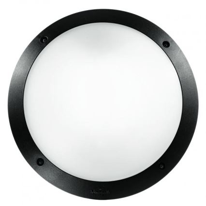 Ideal Lux - Āra sienas gaismeklis POLAR 1xE27/23W/230V IP66 melns