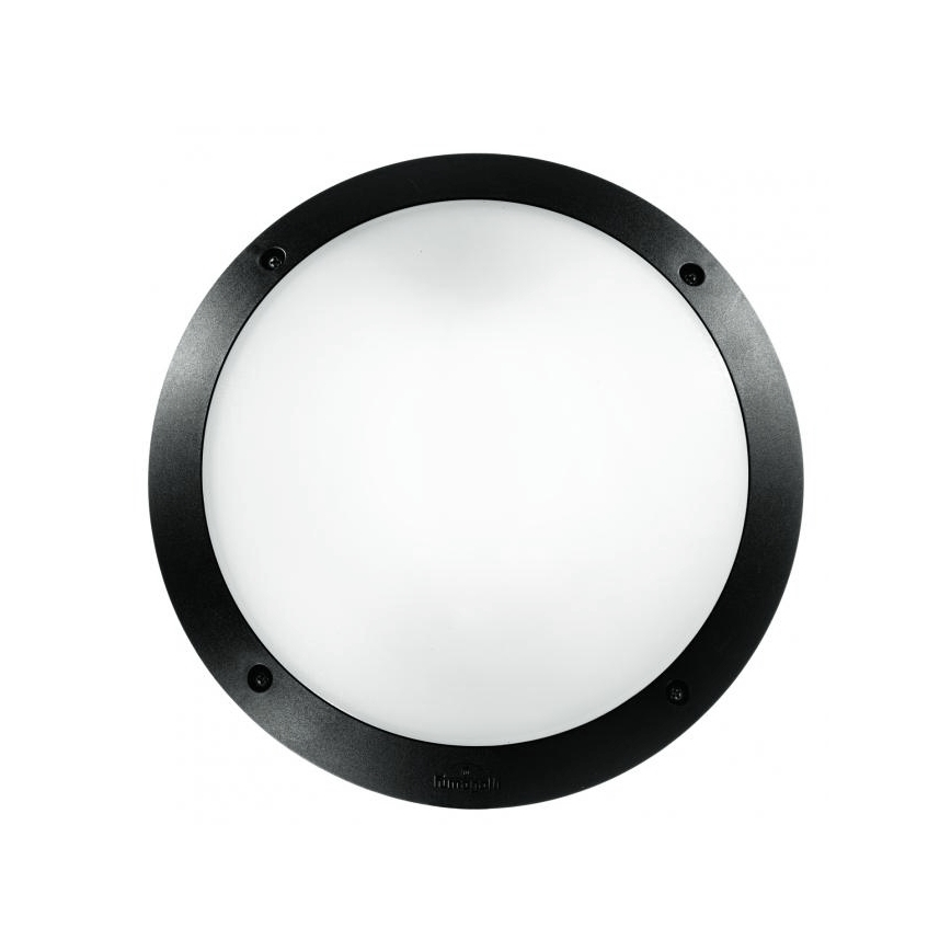 Ideal Lux - Āra sienas gaismeklis POLAR 1xE27/23W/230V IP66 melns