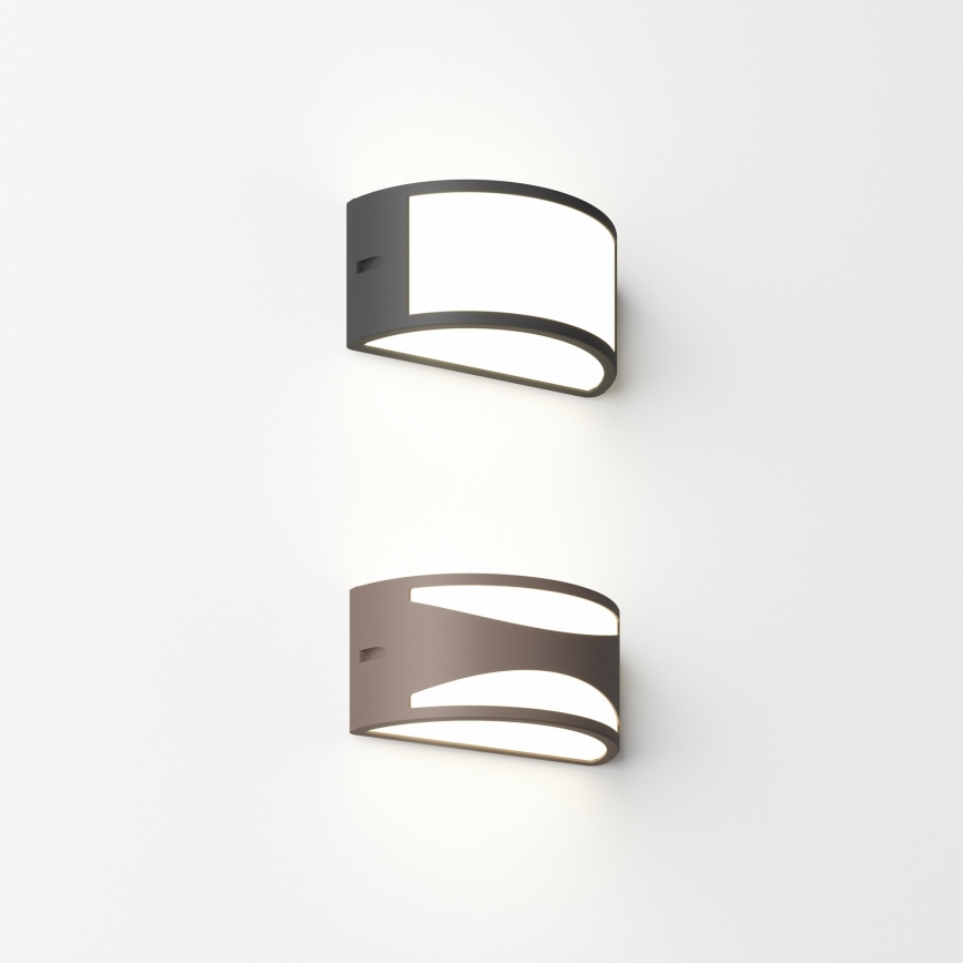 Ideal Lux - Āra sienas gaismeklis REX 1xE27/60W/230V IP44 brūns