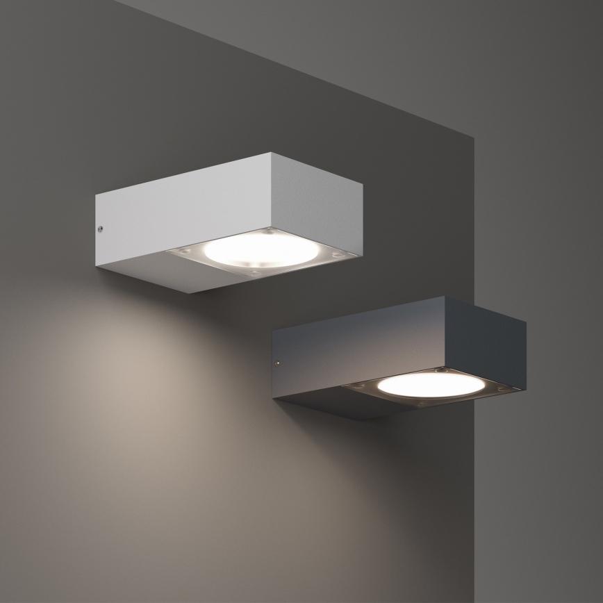 Ideal Lux - Āra sienas gaismeklis SIRIO 1xGX53/9W/230V IP65 antracīts