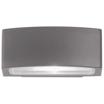 Ideal Lux - Āra sienas lampa ANDROMEDA 1xE27/60W/230V IP55 antracīta