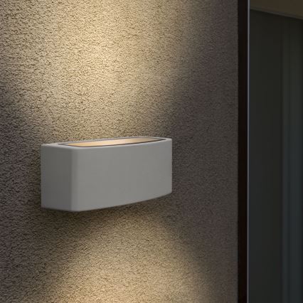 Ideal Lux - Āra sienas lampa ANDROMEDA 1xE27/60W/230V IP55 balta