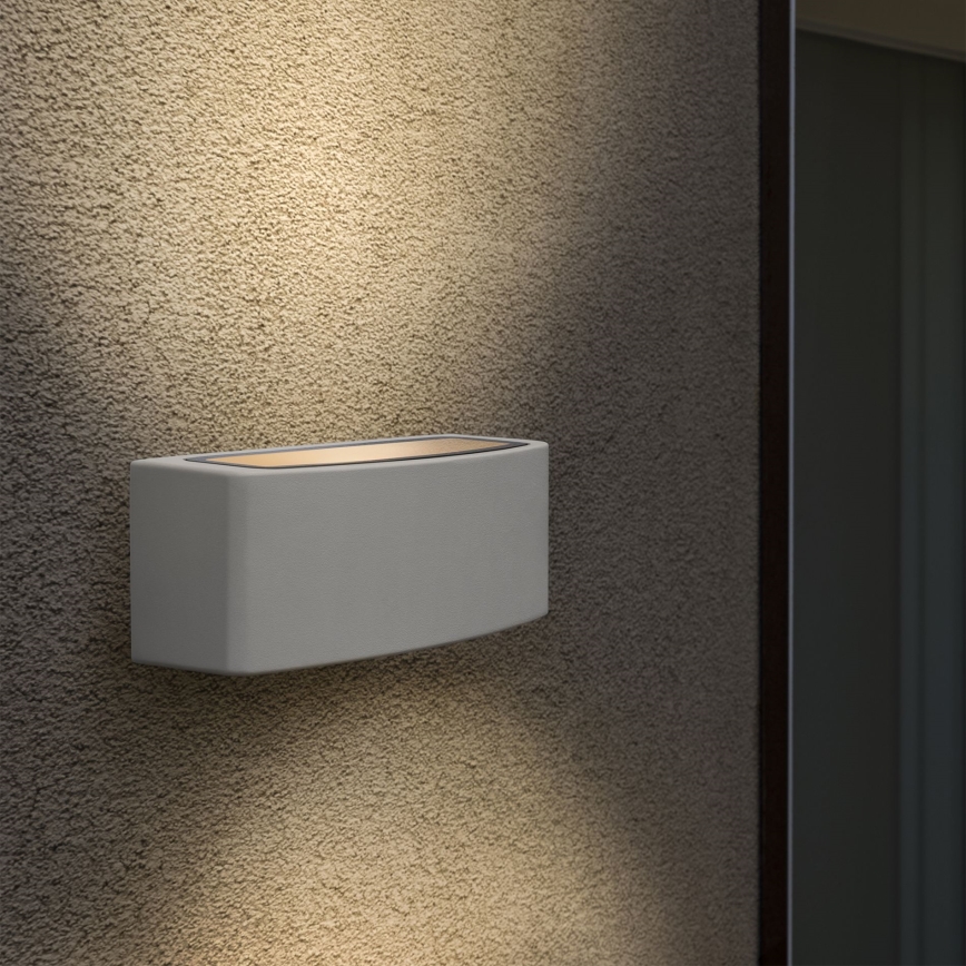 Ideal Lux - Āra sienas lampa ANDROMEDA 1xE27/60W/230V IP55 balta