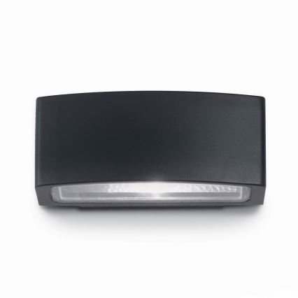 Ideal Lux - Āra sienas lampa ANDROMEDA 1xE27/60W/230V IP55 melna