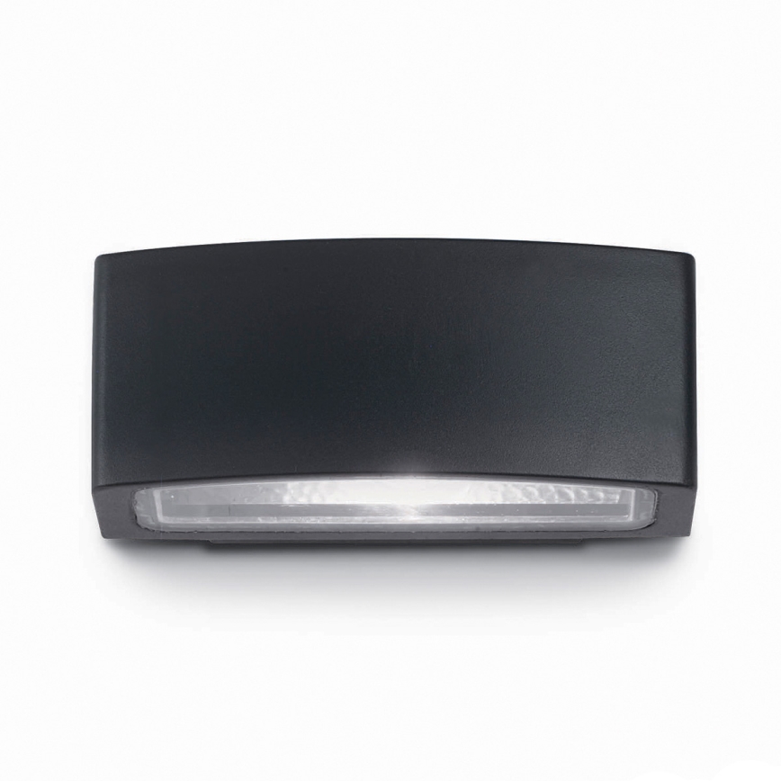 Ideal Lux - Āra sienas lampa ANDROMEDA 1xE27/60W/230V IP55 melna
