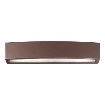 Ideal Lux - Āra sienas lampa ANDROMEDA 2xE27/60W/230V IP55 brūna