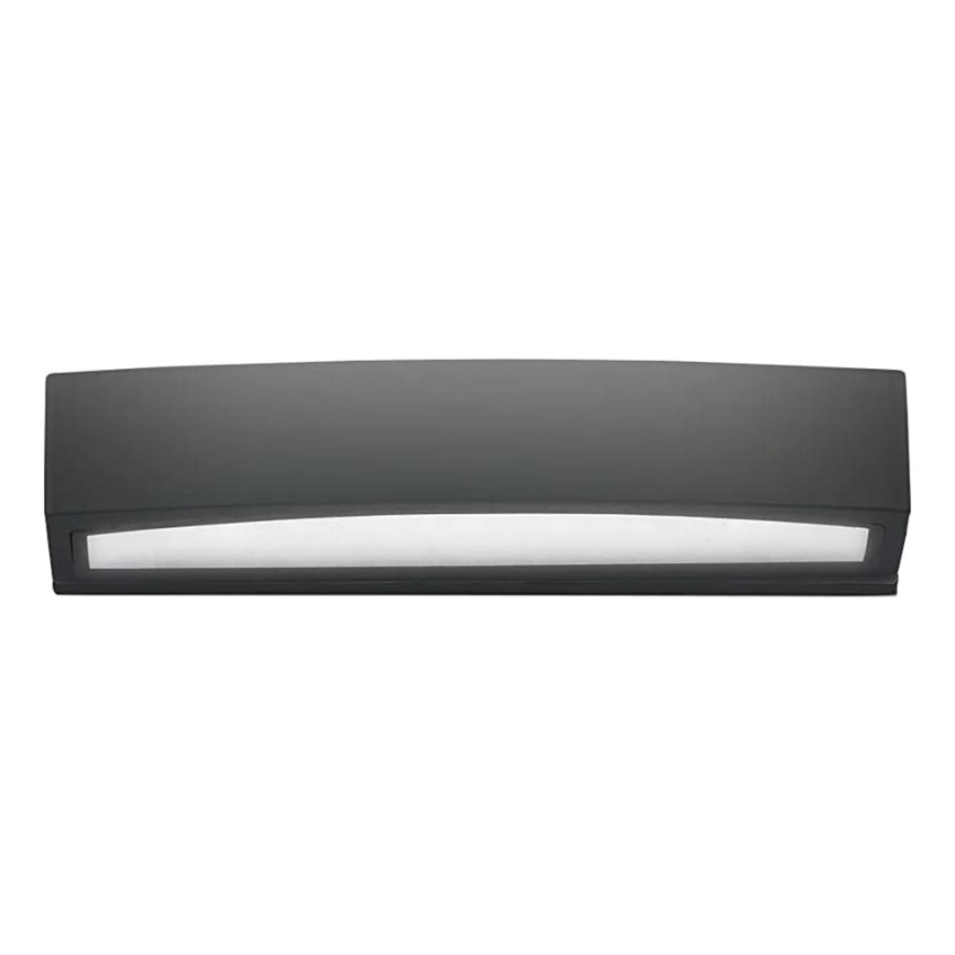 Ideal Lux - Āra sienas lampa ANDROMEDA 2xE27/60W/230V IP55 melna