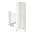 Ideal Lux - Āra sienas lampa BASE 2xGU10/28W/230V IP44 balta
