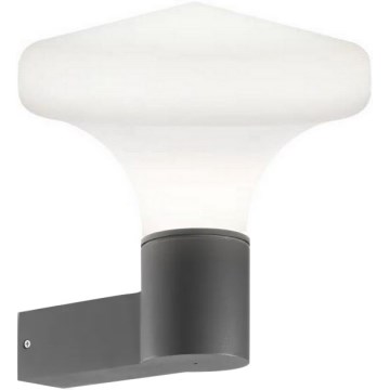 Ideal Lux - Āra sienas lampa CLIO 1xE27/42W/230V IP44 antracīts