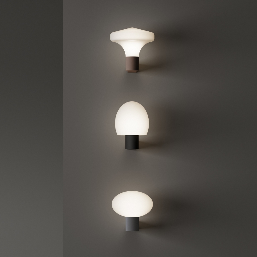 Ideal Lux - Āra sienas lampa CLIO 1xE27/42W/230V IP44 antracīts