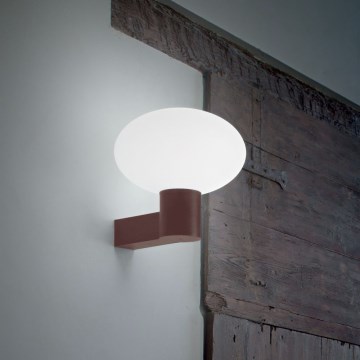 Ideal Lux - Āra sienas lampa CLIO 1xE27/42W/230V IP44 brūna