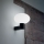 Ideal Lux - Āra sienas lampa CLIO 1xE27/42W/230V IP44 melna