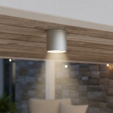 Ideal Lux - Āra virziena gaismeklis GUN 1xGU10/28W/230V IP55 pelēks