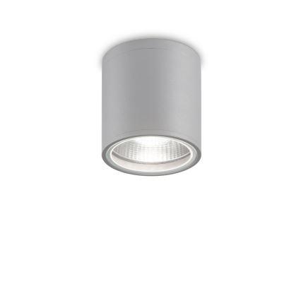 Ideal Lux - Āra virziena gaismeklis GUN 1xGU10/28W/230V Ø 11 cm IP55 pelēks