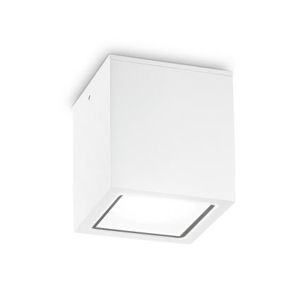 Ideal Lux - Āra virziena gaismeklis TECHO 1xGU10/20W/230V 9x9 cm IP54 balts