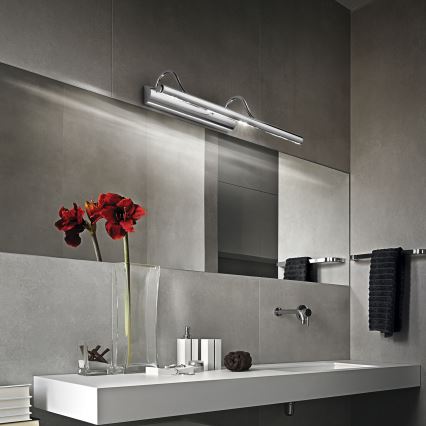 Ideal Lux - Attēla lampa MIRROR 4xG9/28W/230V spīdīgi hromēts