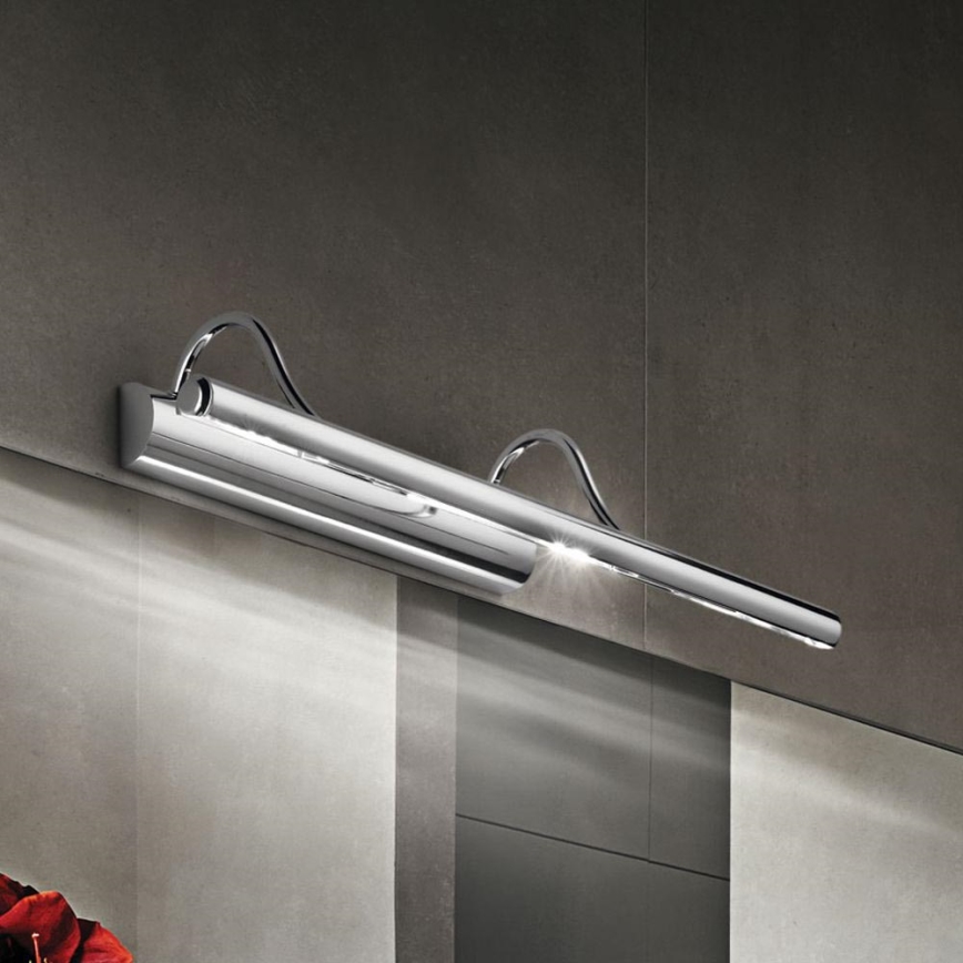 Ideal Lux - Attēla lampa MIRROR 4xG9/28W/230V spīdīgi hromēts