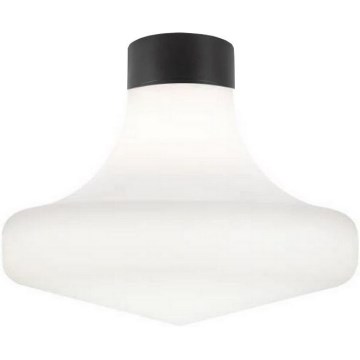 Ideal Lux - CLIO āra griestu gaismeklis 1xE27/42W/230V IP44, melns
