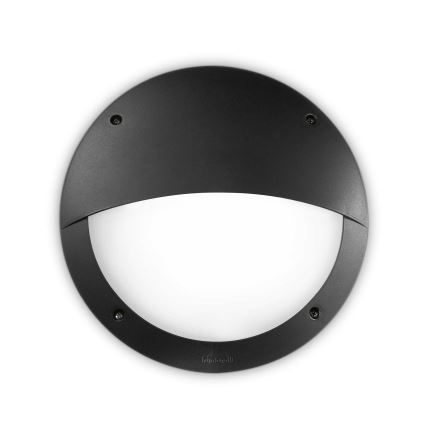 Ideal Lux - Darba lampa 1xE27/23W/230V IP66 melna