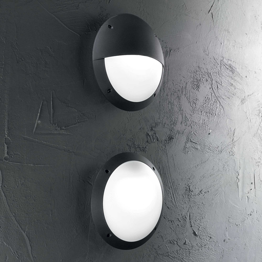 Ideal Lux - Darba lampa 1xE27/23W/230V IP66 melna