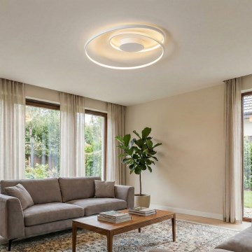 Ideal Lux - dimējama LED griestu lampa OZ LED/48W/230V Ø 60 cm CRI 90 balta