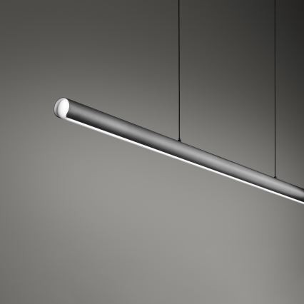Ideal Lux - DORICA dimmējams LED pakarināmais gaismeklis uz kabeļa LED/35W/230V CRI 90 140 cm pelēks