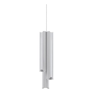 Ideal Lux - DORICA LED dimmējama piekaramā lampa uz kabeļa, 3xLED/9W/230V, CRI 90, Ø 9,5 cm, balta