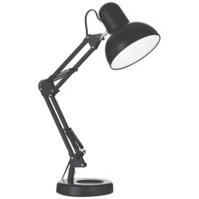 Ideal Lux - Galda lampa 1xE27/40W/230V pelēka