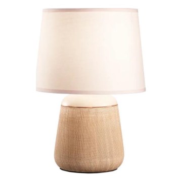 Ideal Lux - Galda lampa KALI 1xE14/40W/230V keramika/krēmkrāsa/bēša