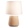 Ideal Lux - Galda lampa KALI 1xE14/40W/230V keramika/krēmkrāsa/bēša
