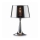 Ideal Lux - Galda lampa LONDON 1xE27/60W/230V spīdīgs hroms