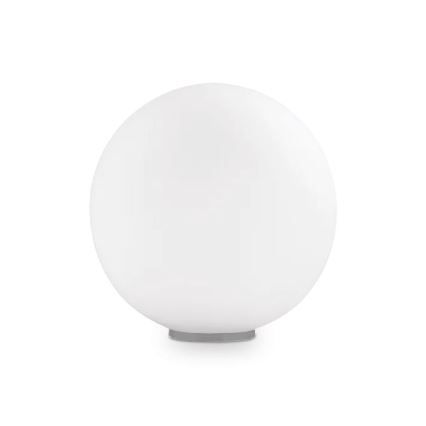 Ideal Lux - Galda lampa MAPA 1xE27/42W/230V Ø 20 cm balta