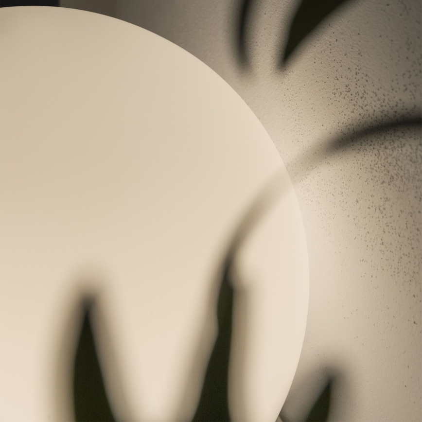 Ideal Lux - Galda lampa MAPA 1xE27/42W/230V Ø 20 cm balta