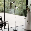 Ideal Lux - Grīdas lampa 2xE27/60W/230V melna