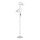 Ideal Lux - Grīdas lampa POLLY 2xE27/60W/230V sudraba
