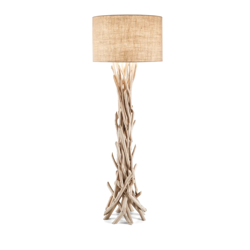 Ideal Lux - Grīdas stāvlampa DRIFTWOOD 1xE27/60W/230V guava