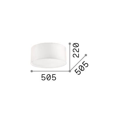 Ideal Lux - Griestu gaismeklis 3xE27/60W/230V