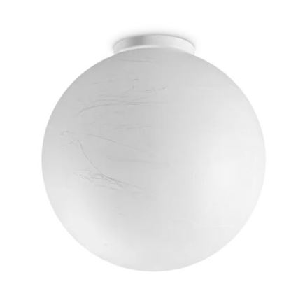 Ideal Lux - Griestu lampa CARTA 1xE27/25W/230V d. 30 cm balta