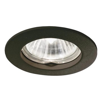 Ideal Lux - Iegremdējama lampa JAZZ 1xGU10/50W/230V melna