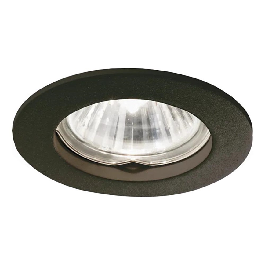 Ideal Lux - Iegremdējama lampa JAZZ 1xGU10/50W/230V melna