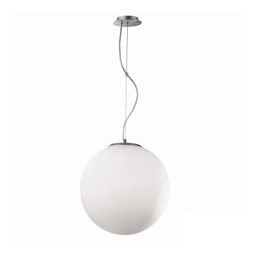 Ideal Lux - Karājamā lampa ar vadu MAPA 1xE27/42W/230V Ø 20 cm balta