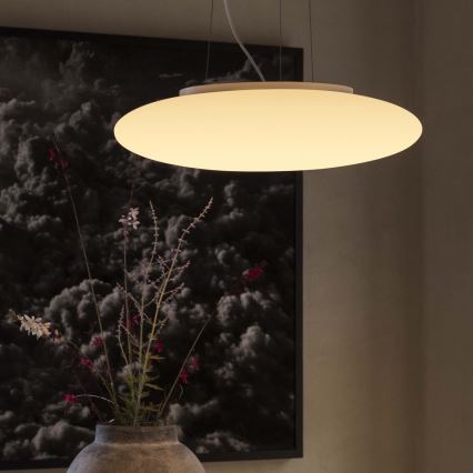 Ideal Lux - Karājamā lustra uz troses SMARTIES 5xE27/42W/230V Ø 60 cm balta